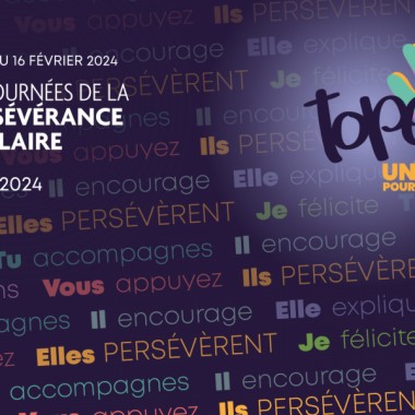 La Municipalité de Saint-Albert est heureuse de soutenir les journées de la persévérance scolaire. Pour leur futur, persévérer se conjuge toujours au présent !